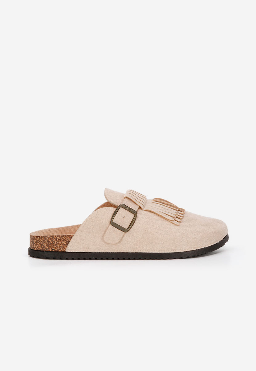 Sabots femme beige Jimona