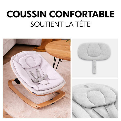 Transat Highchair Bouncer Eco - Gris clair - HAUCK