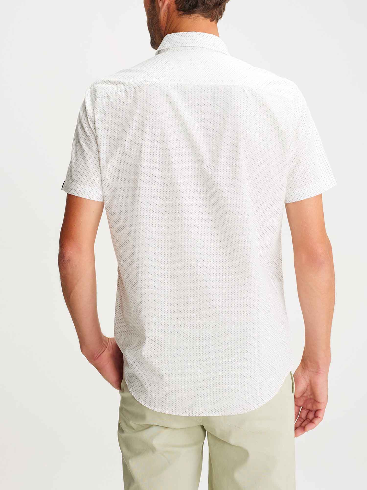 Chemise Homme Manches Courtes Blanc