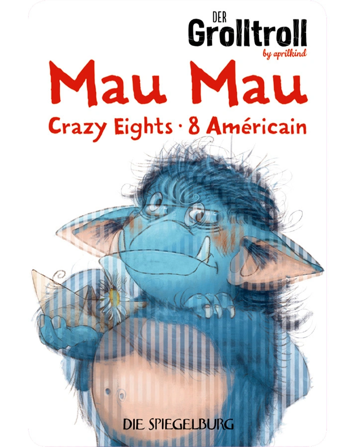 Mau Mau DER GROLLTROLL in bunt