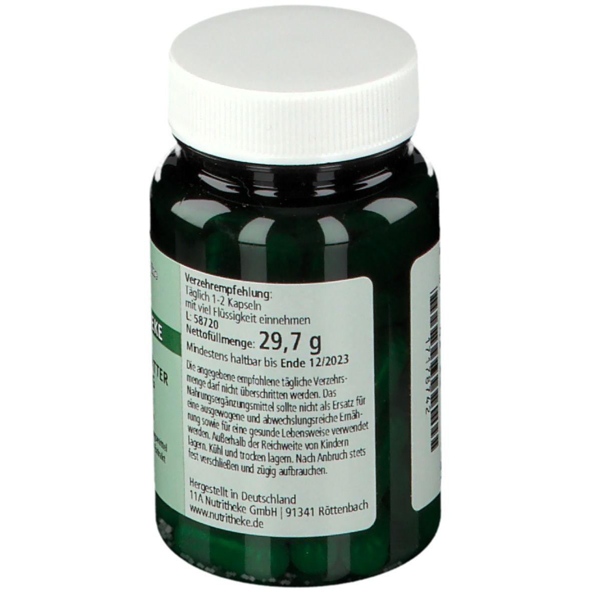 green line NUTRITHEKE BIRKENBLÄTTER 400 mg