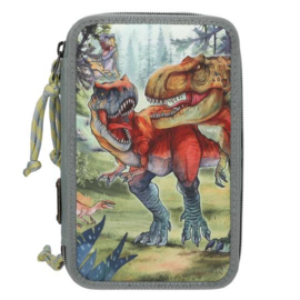 Dino World 3-vaks etui BITE