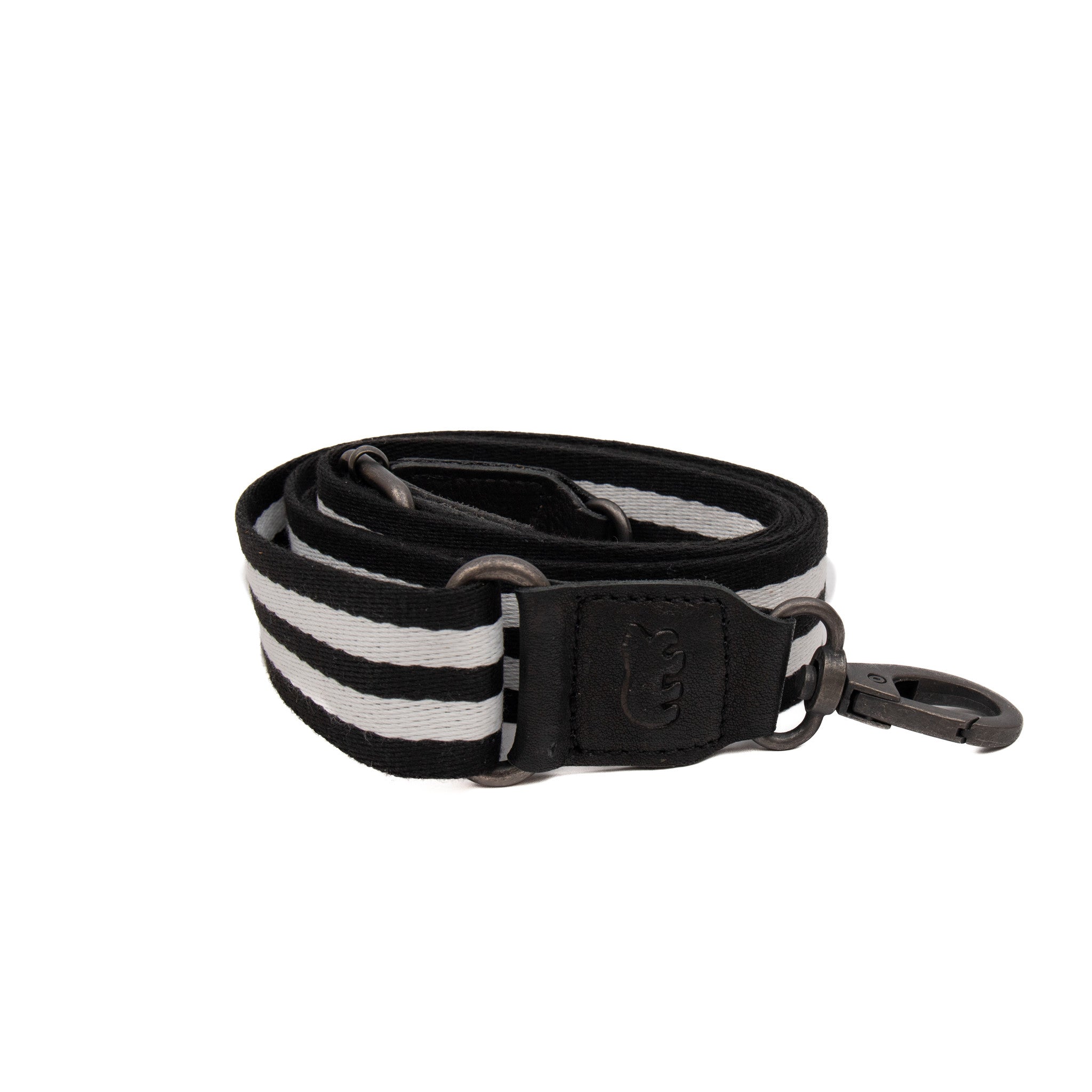 Bag strap 'Puck' zwart/wit Zwart/wit