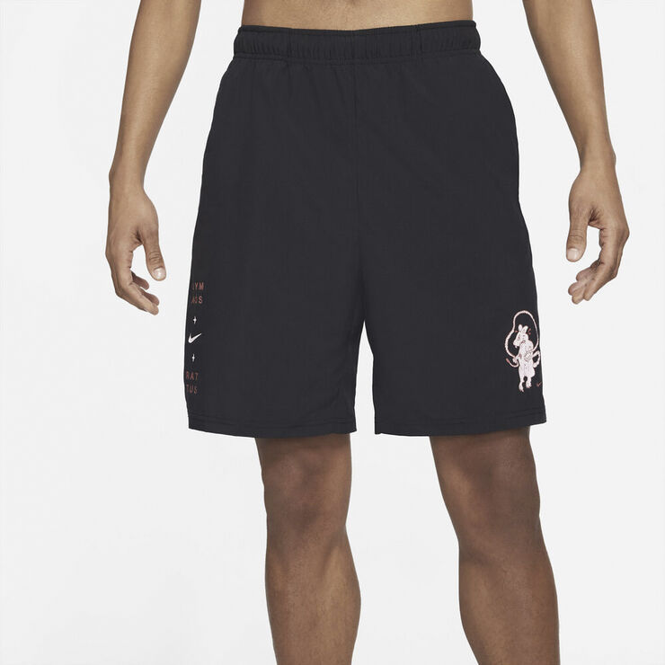 Nike Flex Graphic træningsshorts Sort