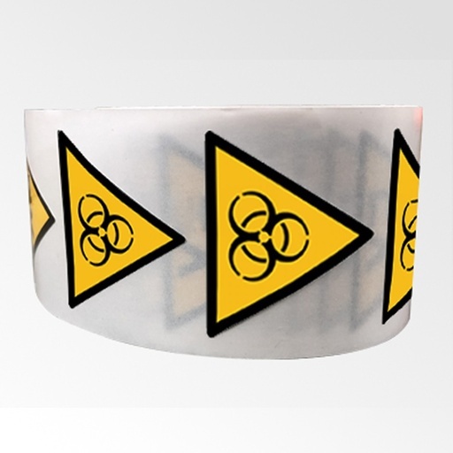 Rouleau de Pictos de Danger - Risque biologique - W009