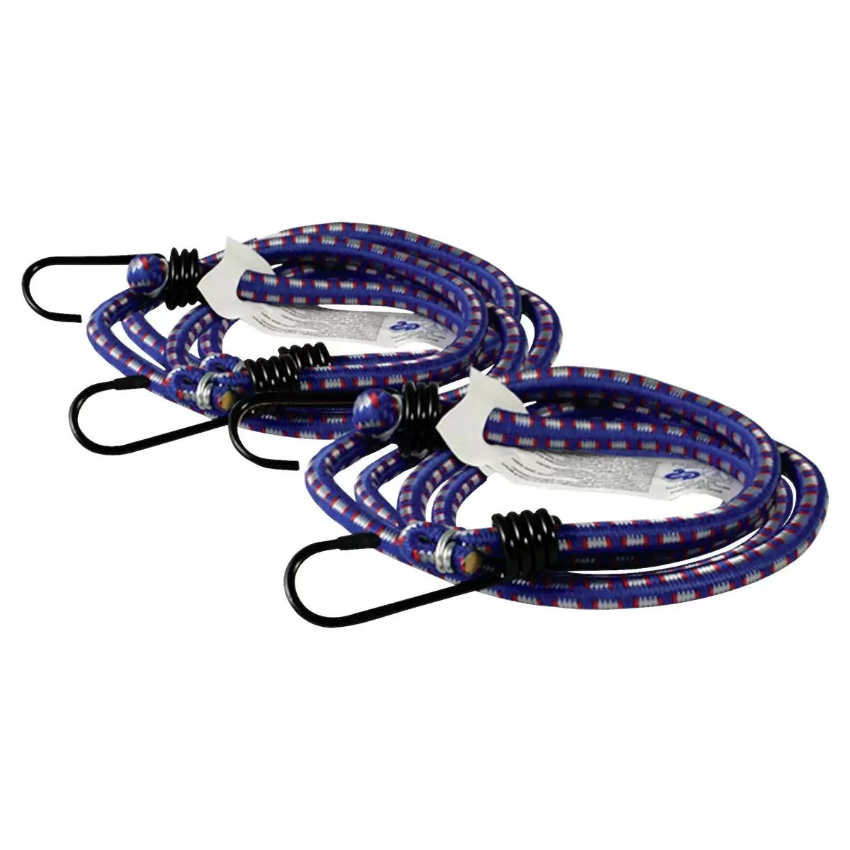 Gepäckspanner 100 cm 2er Pack schwarz,blau