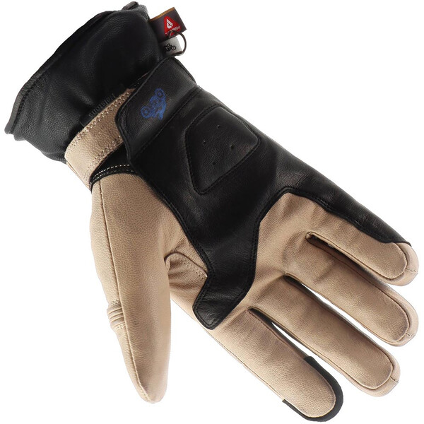 Helstons - Gants chauffants Fender Heating Beige / Noir