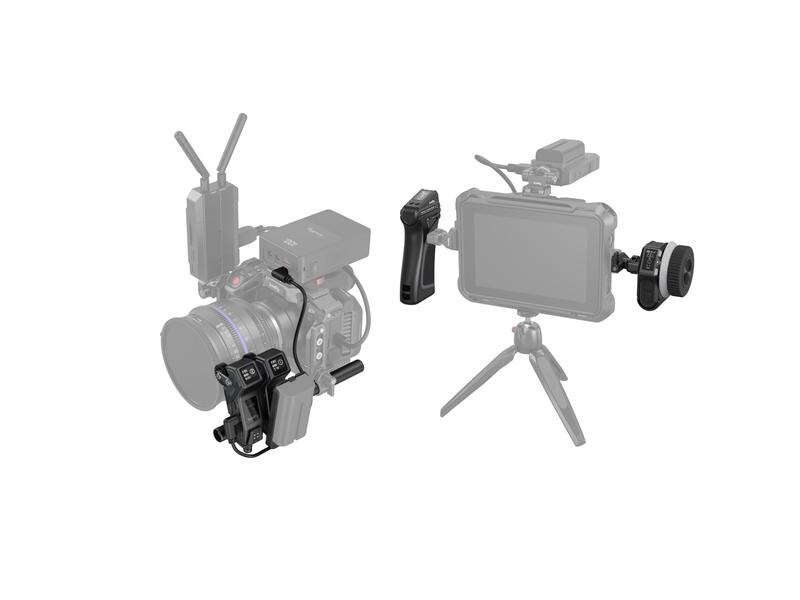 Smallrig MagicFIZ Wireless Follow Focus Two Motor Kit Präziser und latenzarmer Follow Focus für Videoaufnahmen