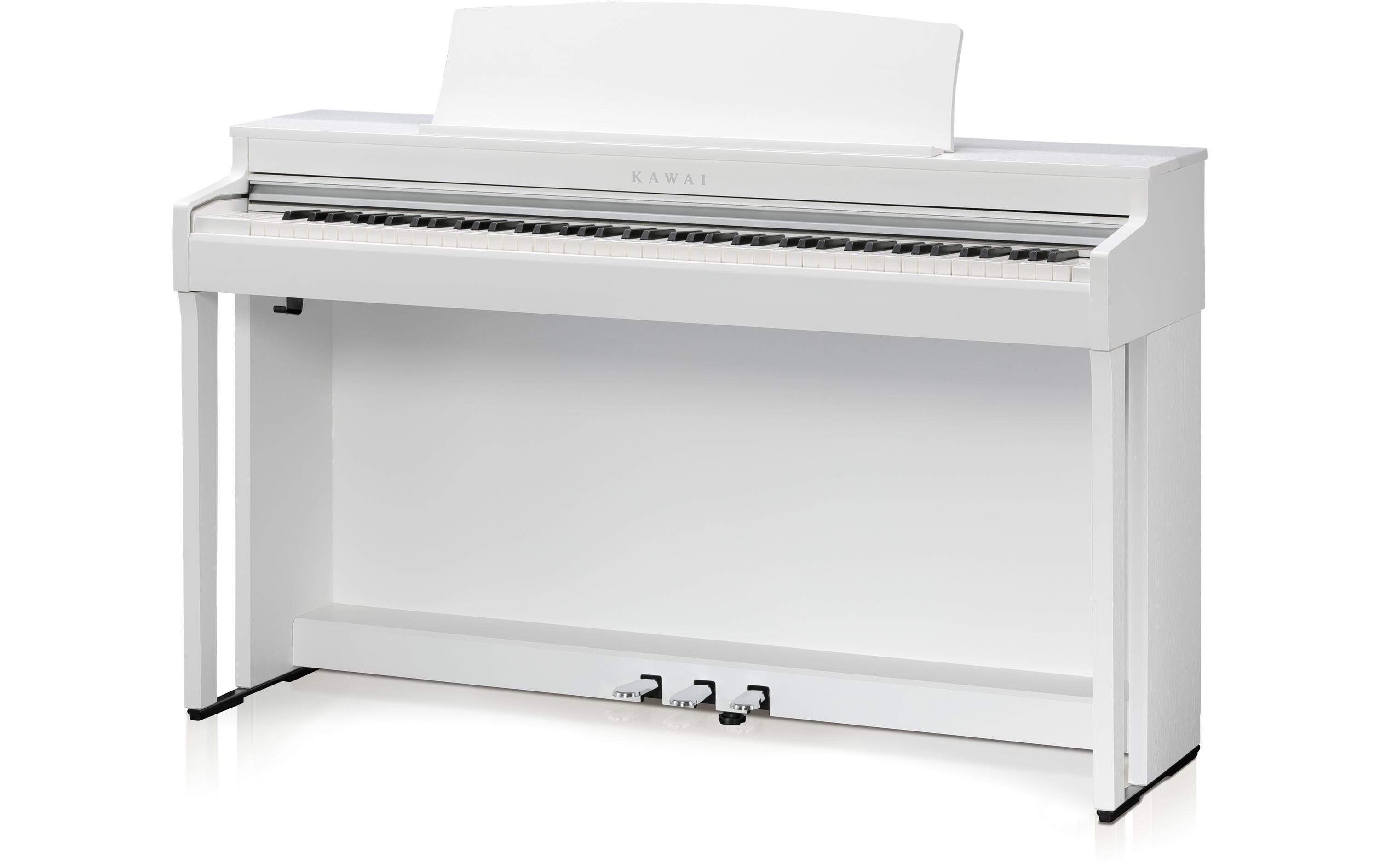 E-Piano CN-301 – Weiss<br>Digitalpiano mit Bluetooth-MIDI-Konnektivität, USB-Audiofunktionen und Unterstützung für die neuesten Apps