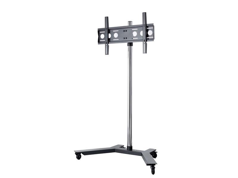 Edbak TV-Trolley TR5 Schwarz Display Trolley, Tragkraft 80 kg, Vesa bis 600 x 400