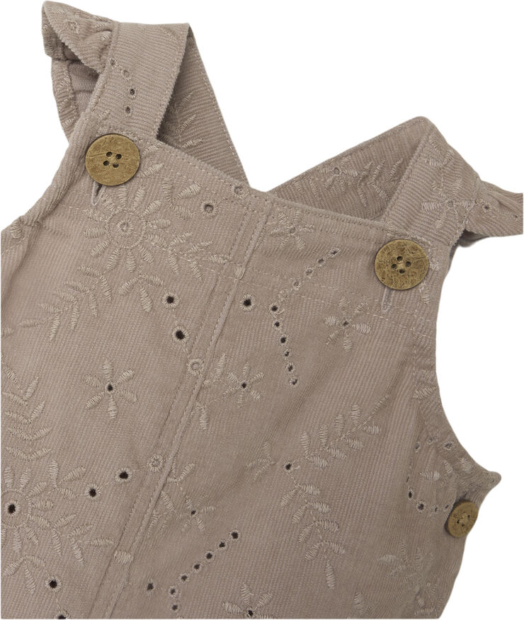 Lil' Atelier NBFBINE LOOSE CORD OVERALL 6115-CG Etherea