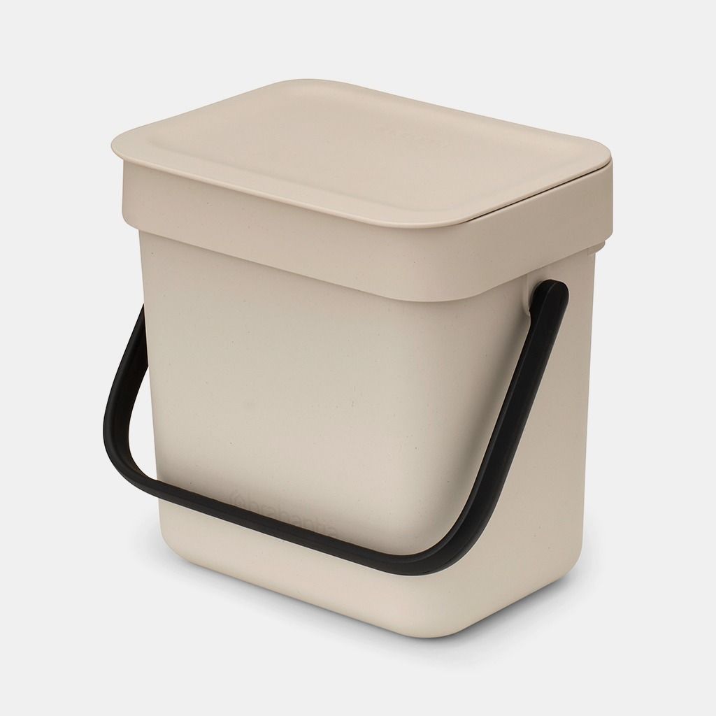 Sort & Go afvalemmer, 3 liter - Soft Beige