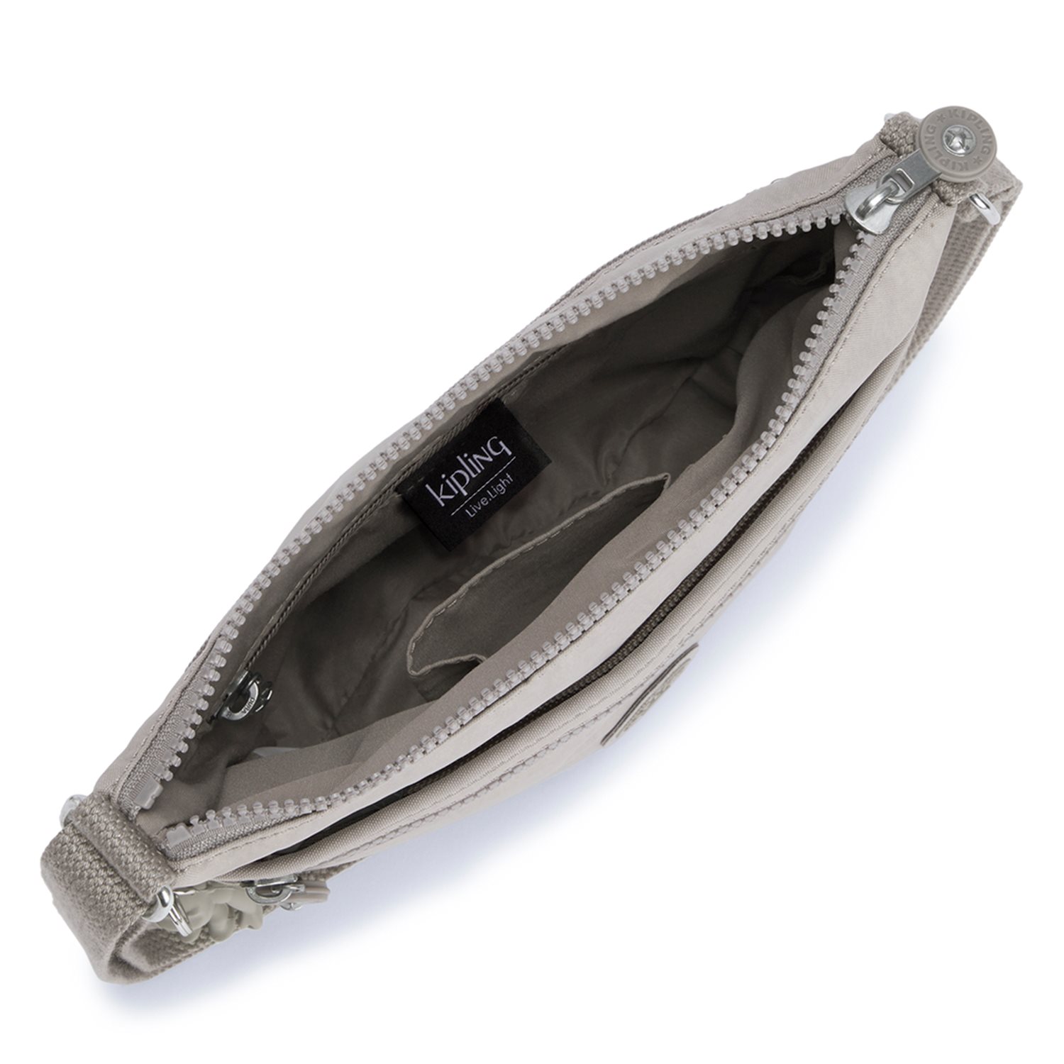 Kipling Arto Crossbody Schoudertas S grey gris