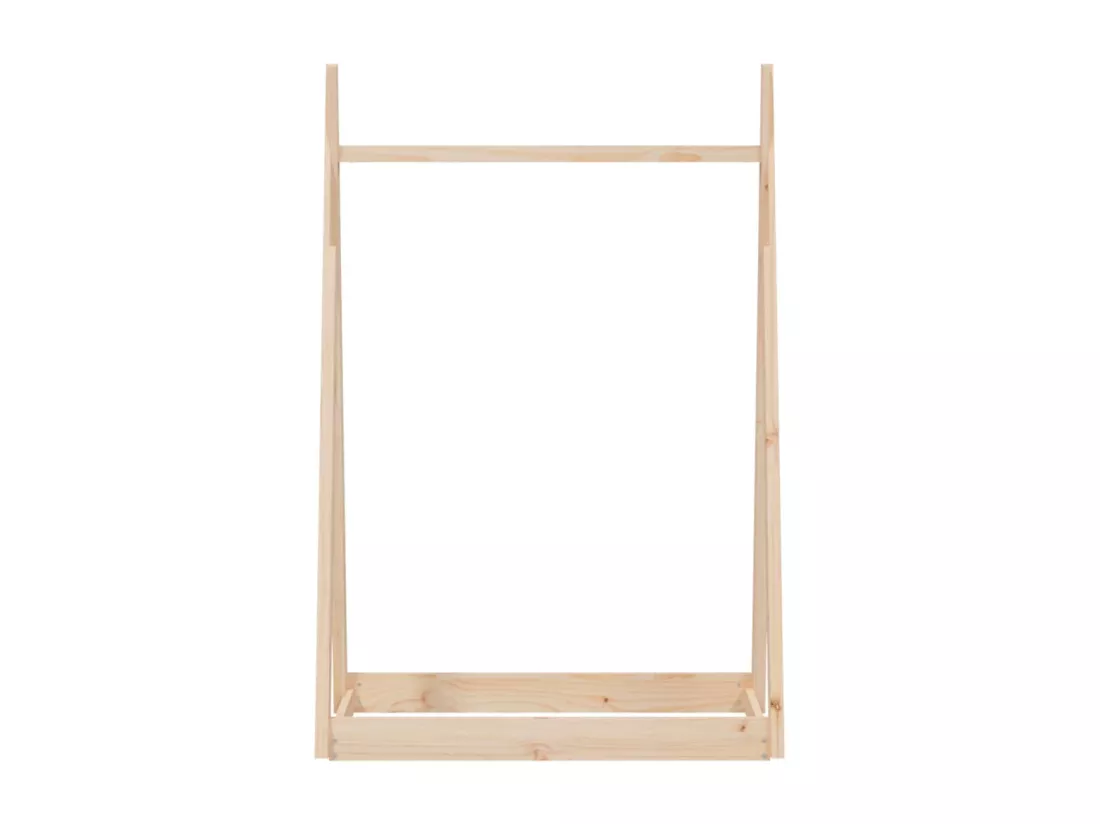 Porte-vêtements 100x45x150 cm Bois de pin massif