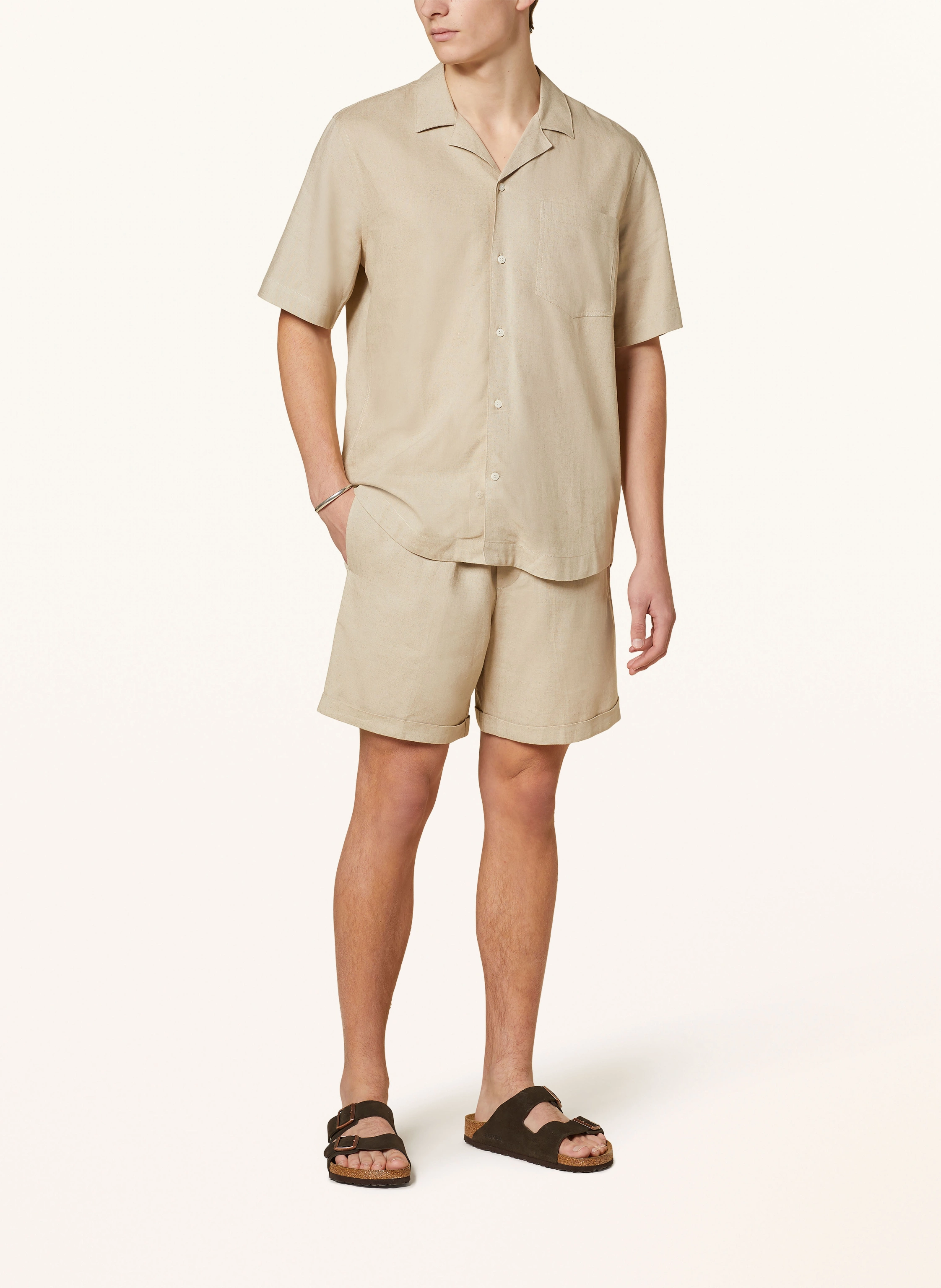 ARMEDANGELS Shorts JAACQUE mit Leinen