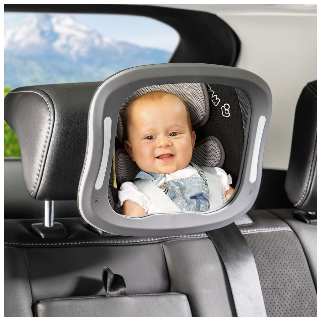 reerreer   LED Auto Sicherheitsspiegel BabyView
