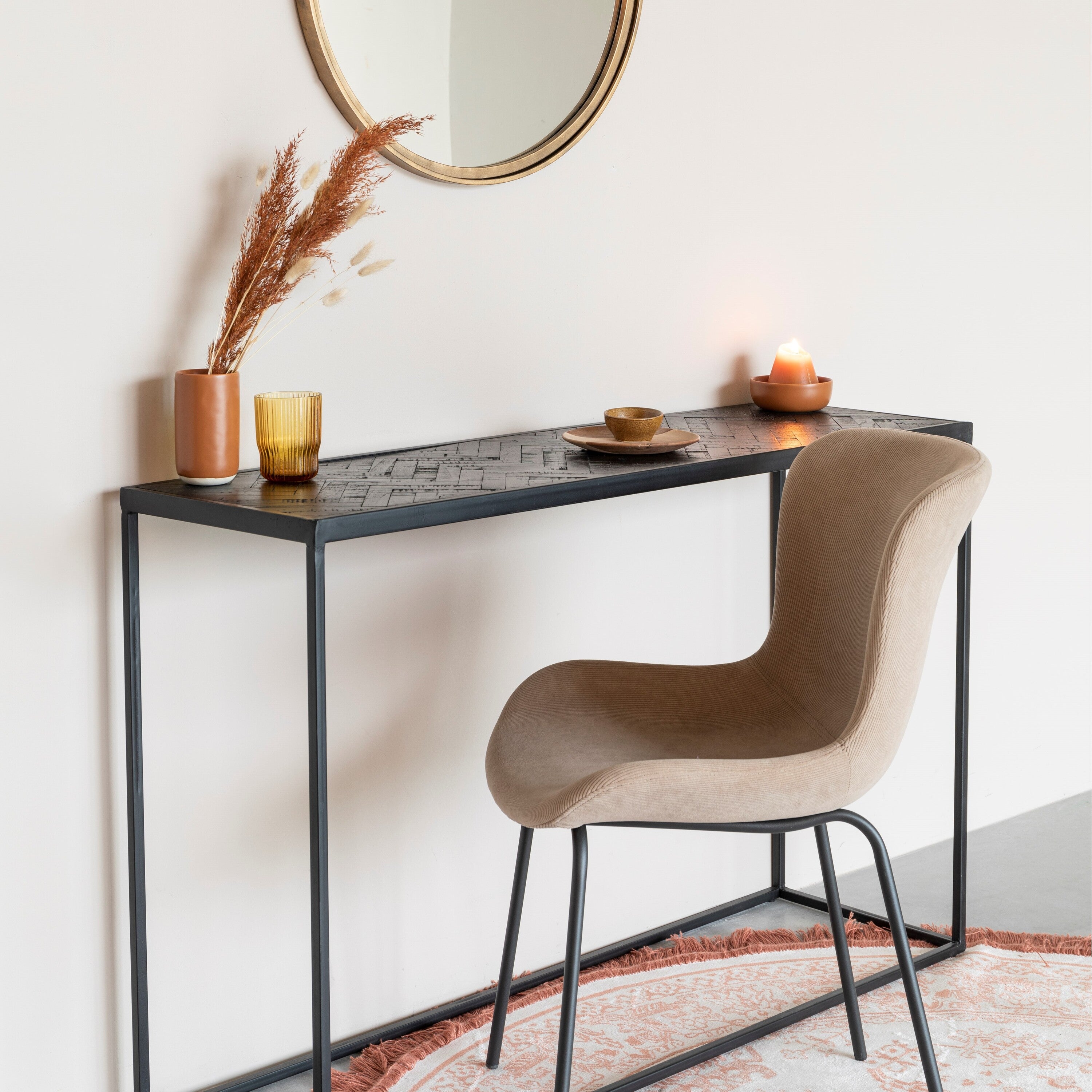 by fonQ basic Flow Eetkamerstoel - Taupe