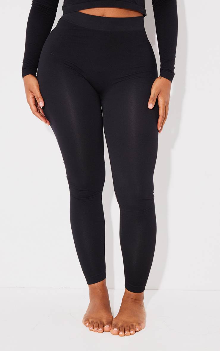 Noir Legging Taille Haute Sculptant Shape