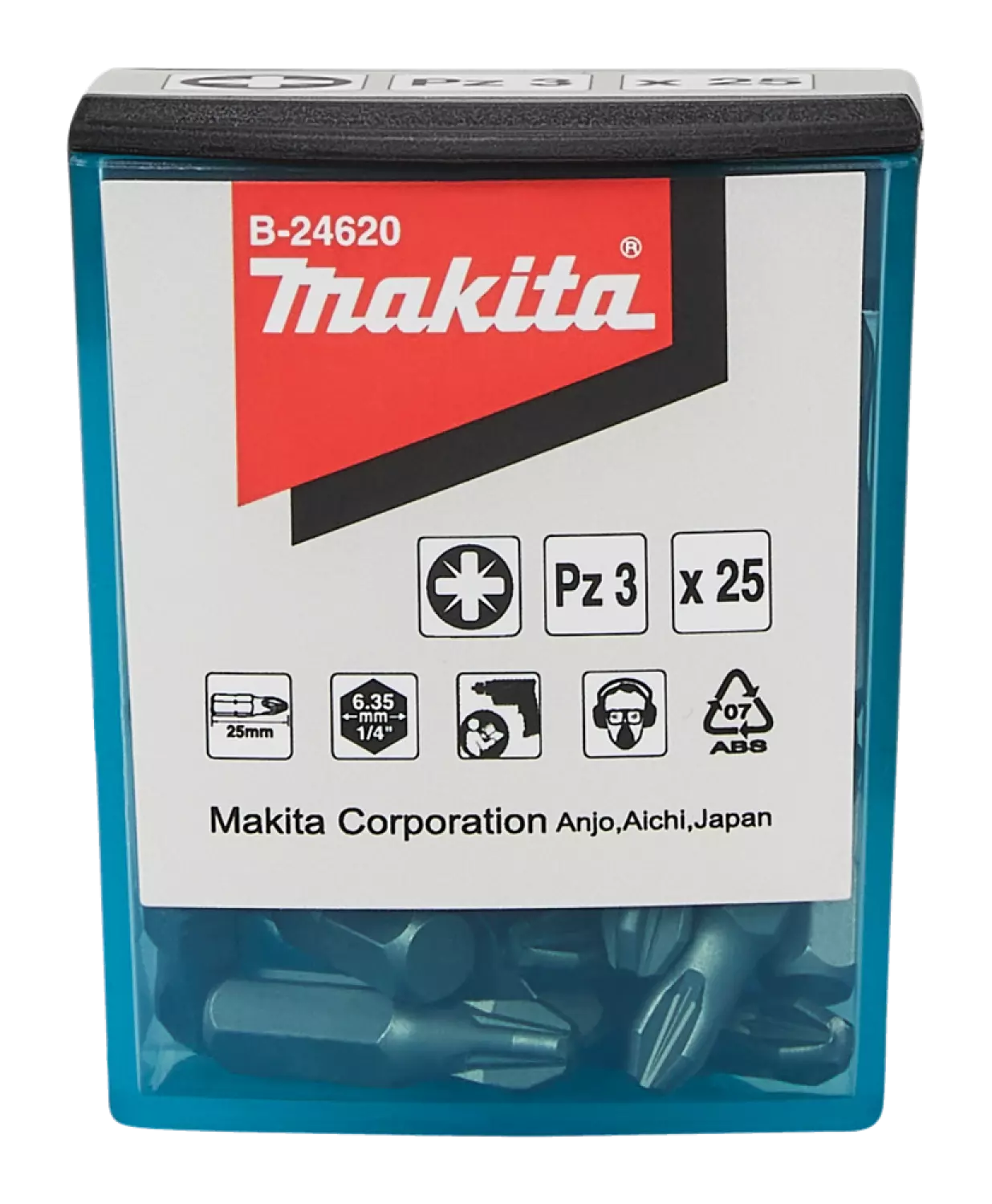Makita B-24620 Schroefbit - PZ3x25mm (25st)