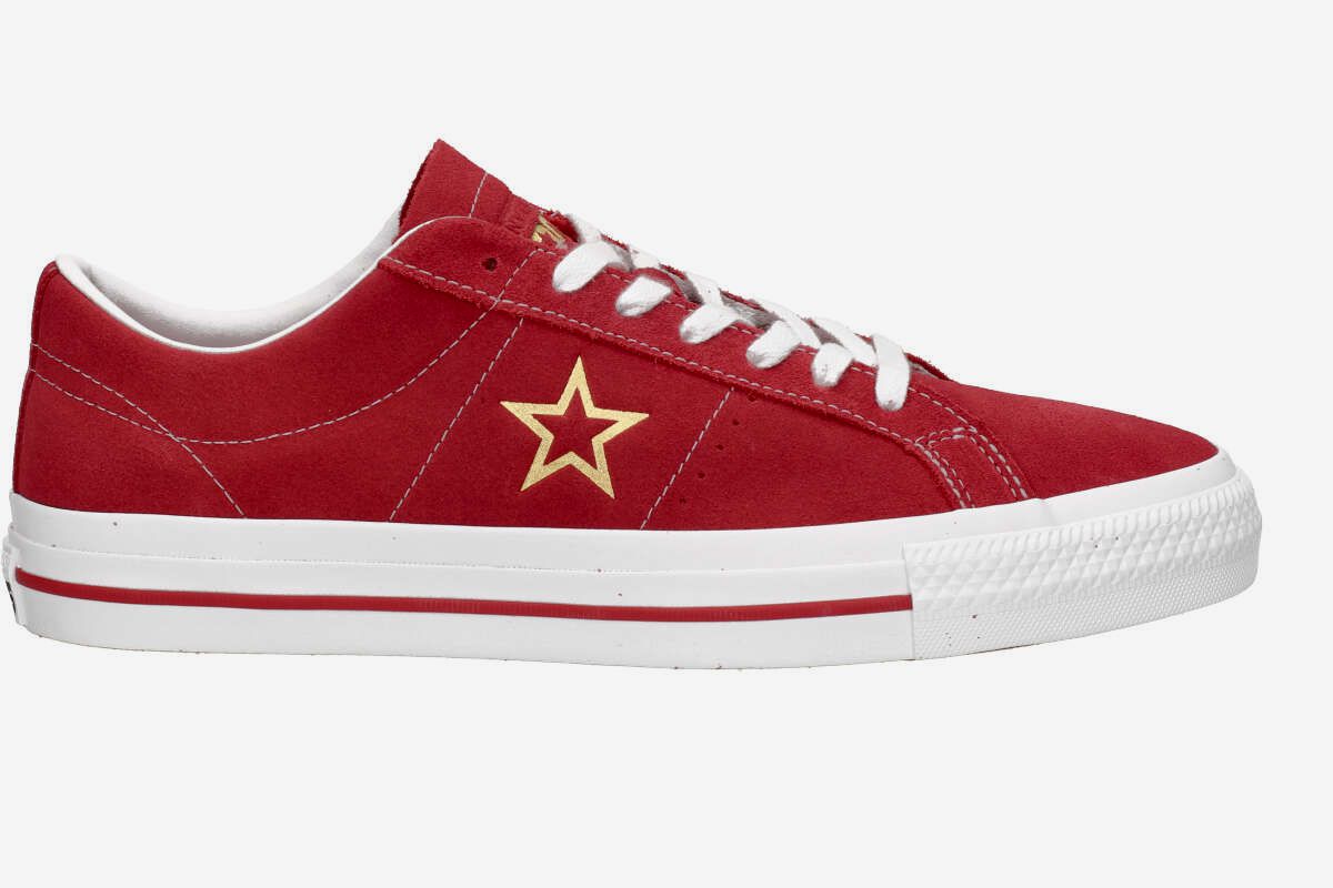 Converse CONS One Star Pro Schuh (varsity red white gold)