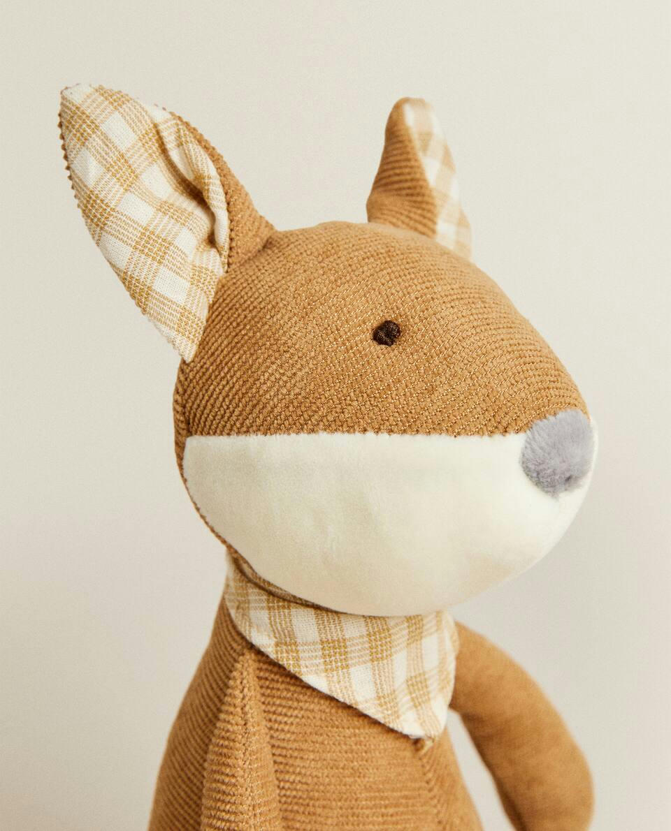 RAPOSA DE PELÚCIA INFANTIL