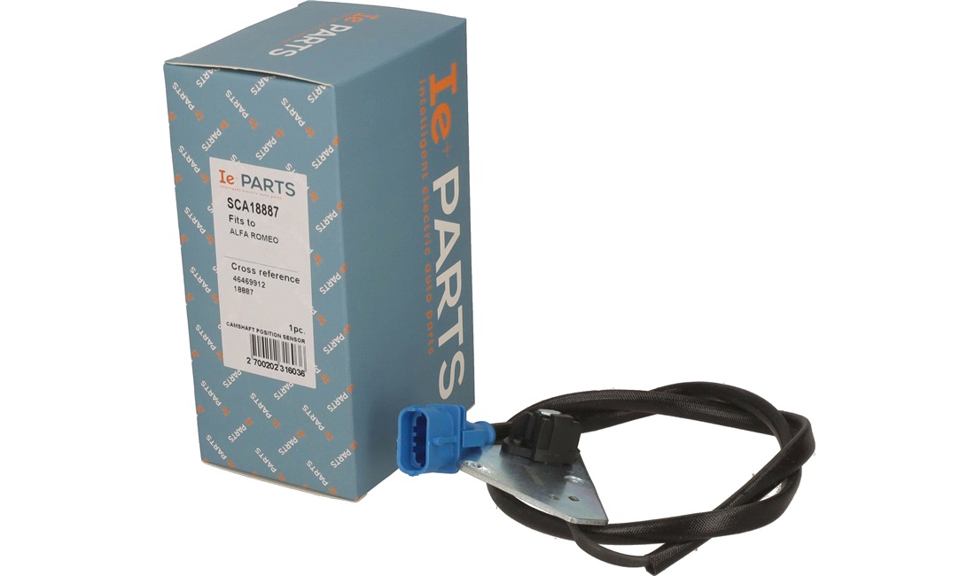 Sensor, knastakselposition