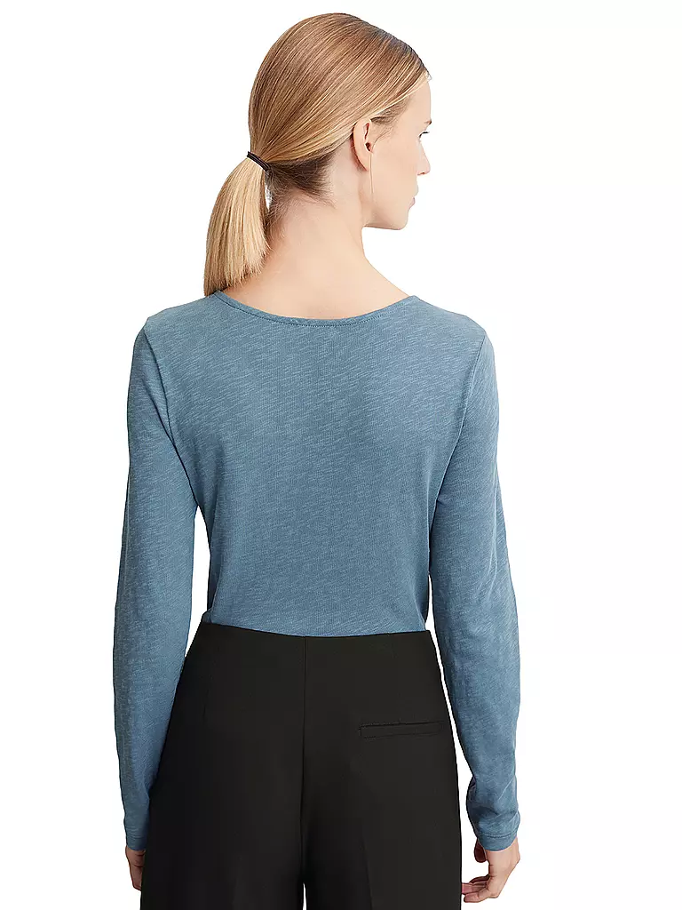 MARC O'POLO Langarmshirt  blau