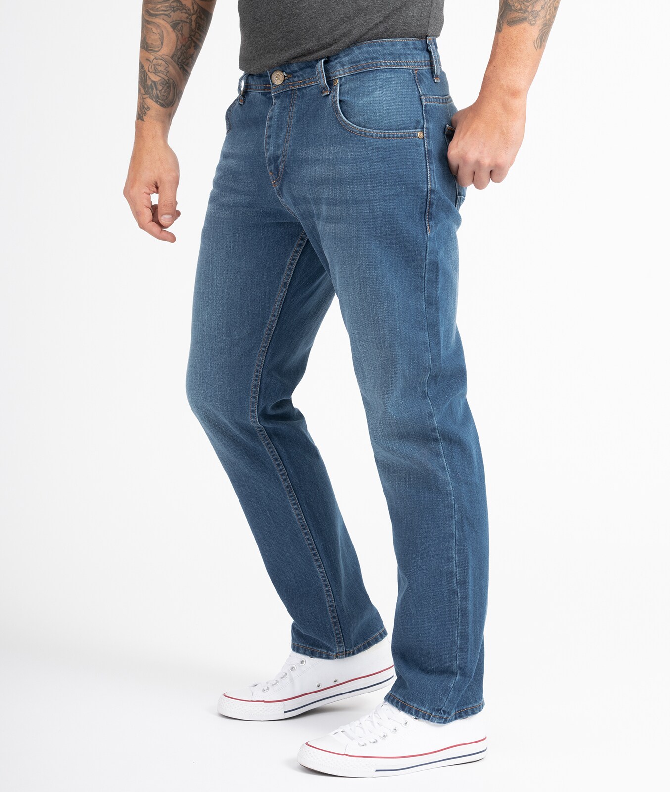 Indumentum Jeans Comfort Fit Basic-Look Loose Fit