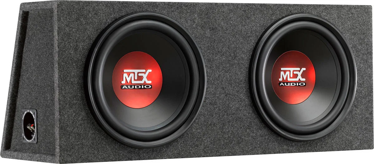 MTX RTE12x2DV Subwoofers voiture