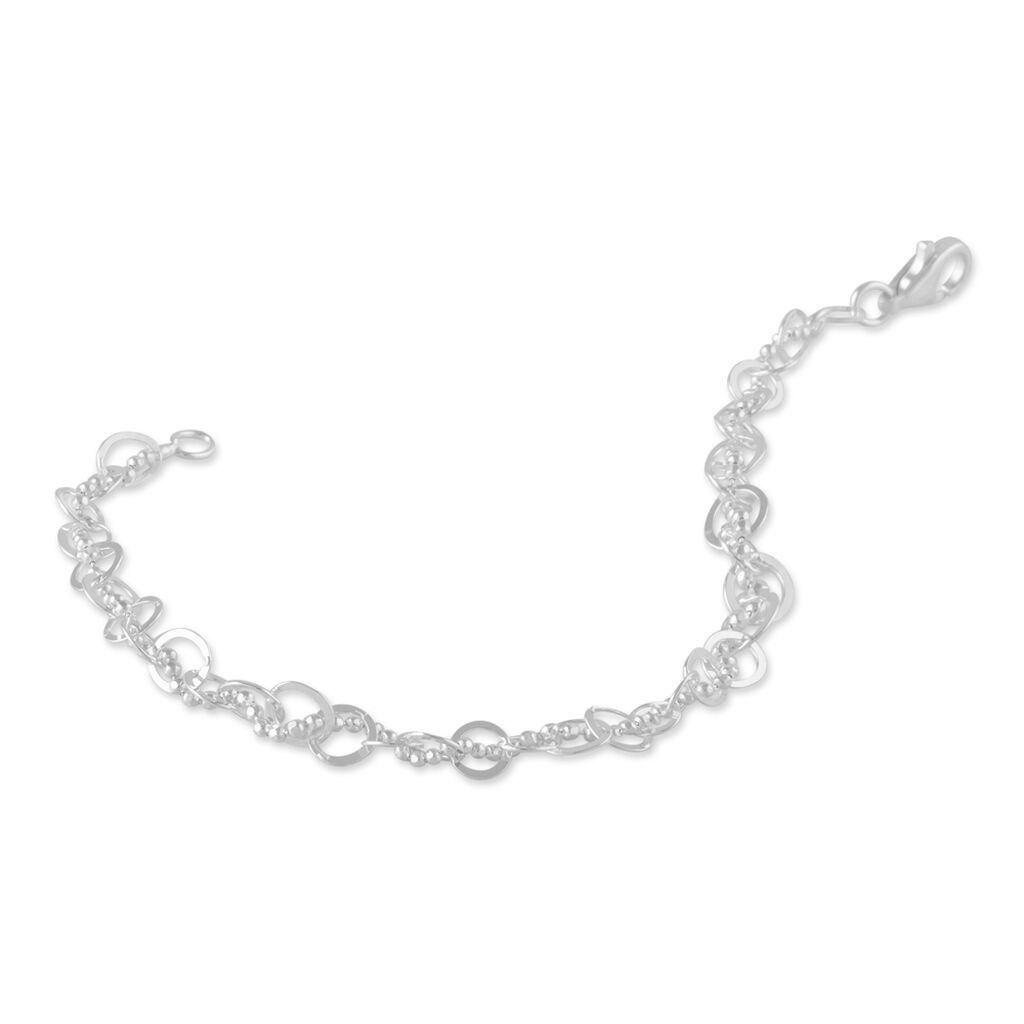 Bracelet Mayan Argent Blanc