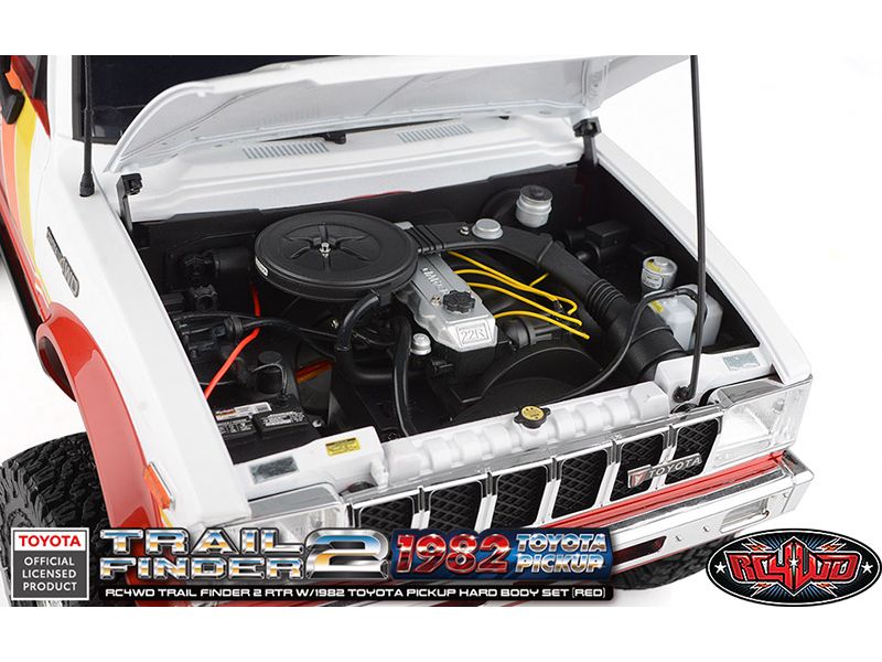 RC4WD Scale Crawler Trail Finder 2 1982 Toyota, RTR, 1:10, 1982 Toyota Pickup mit fester Karosserie