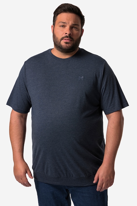 Men+ T-Shirts, 2er-Pack, Bauchfit, Basic, Halbarm, bis 8 XL