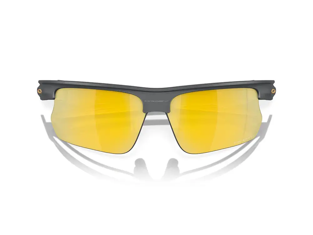 Oakley Bisphaera Sport Zonnebril Prizm 24K Polarized Lens Mat Carbon Zwart