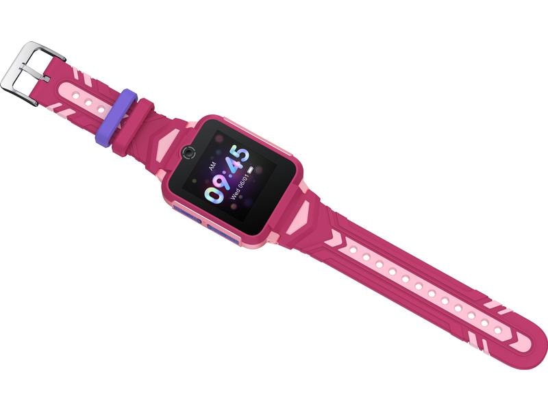 TCL MT42X MOVETIME Family Watch Pink Kinder Smartwatch mit Video-Anruf Funktion