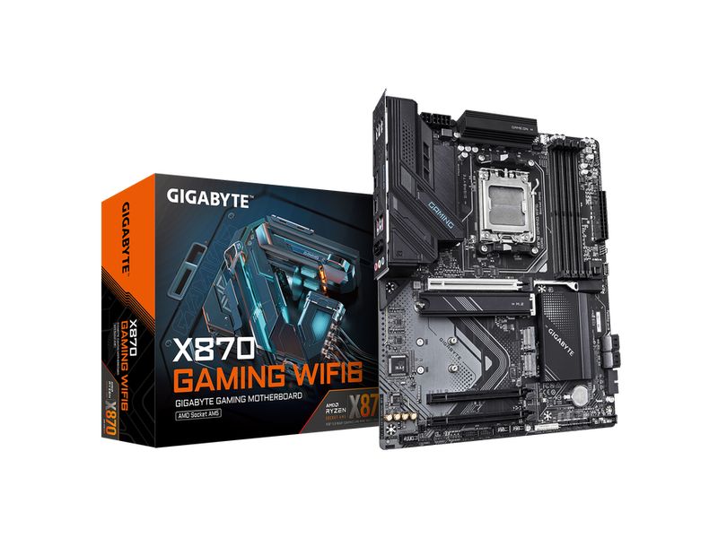 Gigabyte Mainboard X870 GAMING WIFI6 Gaming ATX Motherboard mit WLAN