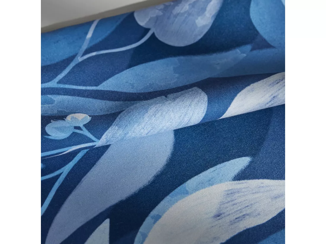 Chemin de table Azurella bleu foncé 40 x 180