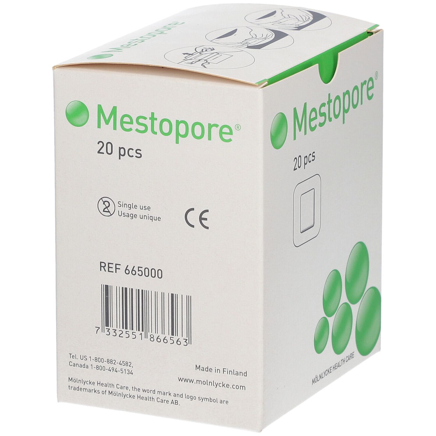 Mestopore Stomaverband 665000