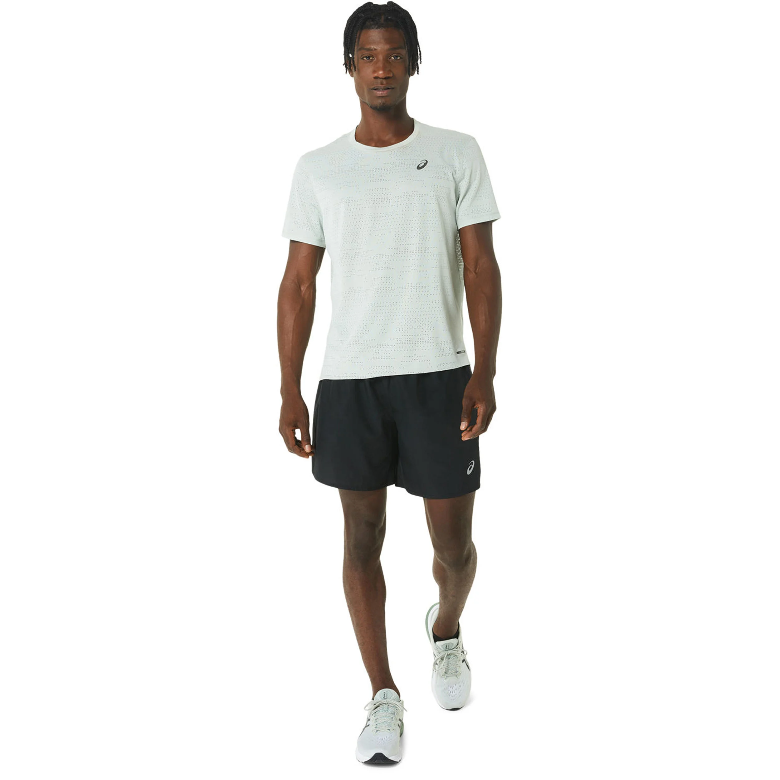 ASICS Icon Short De Running Hommes - Noir , Gris