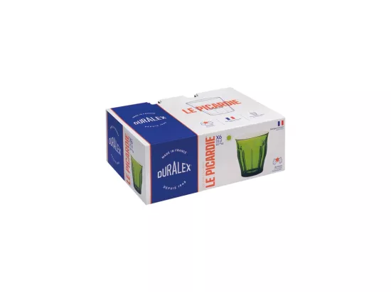Picardie Vert Gobelet 31 cl x6 Duralex