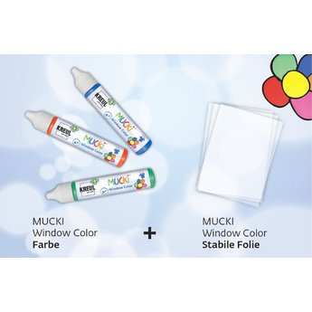 Film plastique spécial pour Window Color MUCKI, A4