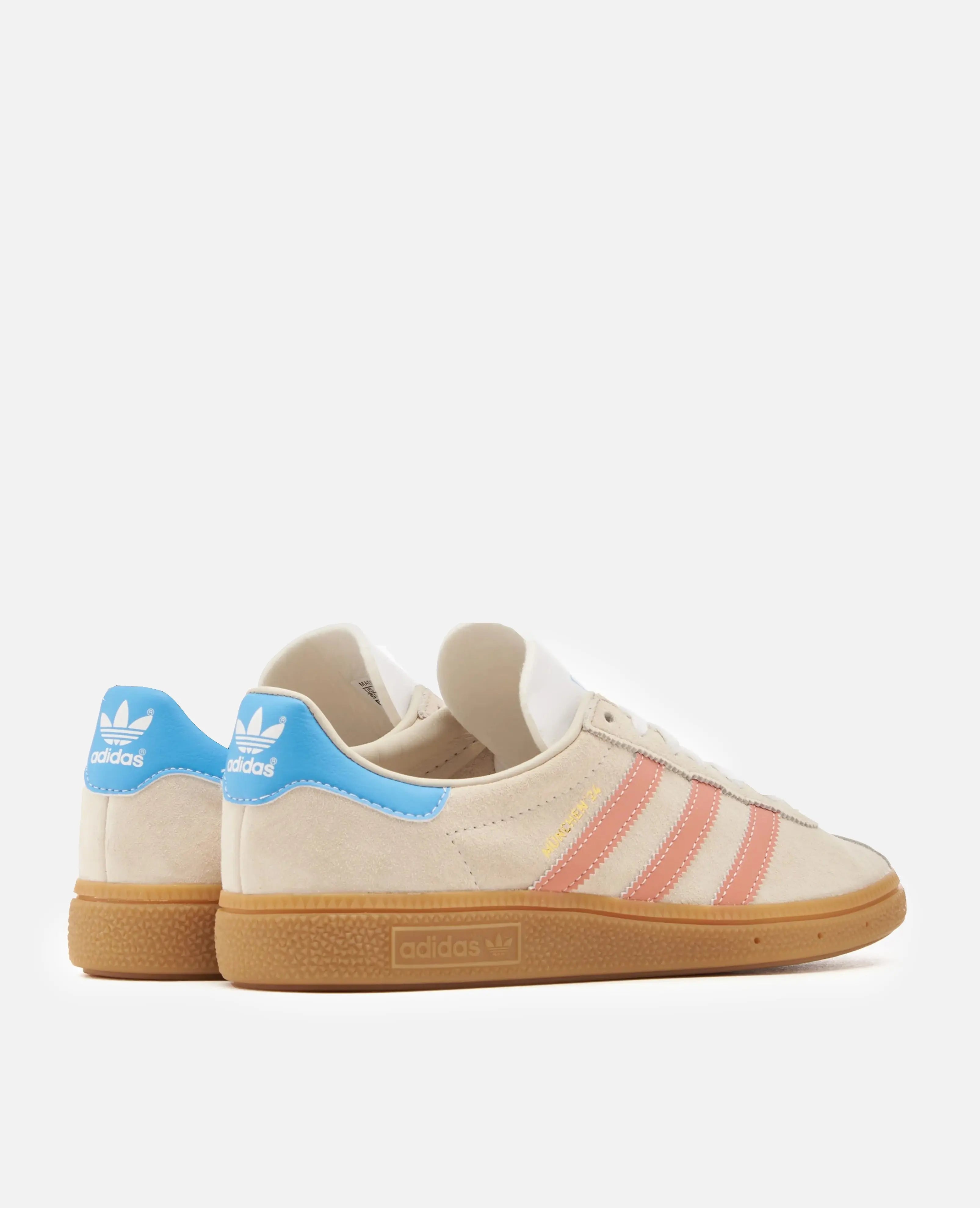 adidas Munchen 24 (Wonder White/Wonder Clay/Semi Blue Burst)
