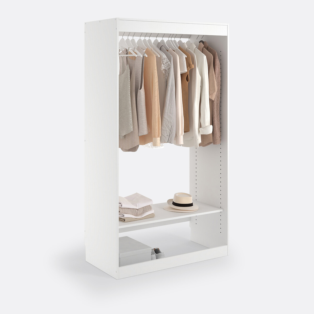 LA REDOUTE INTERIEURS<br>Módulo de vestir, roupeiro + 1 prateleira, Construir