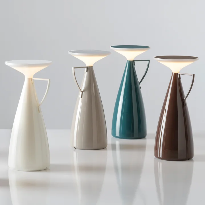 Kartell - Camomille Akku-Leuchte (LED), petrol