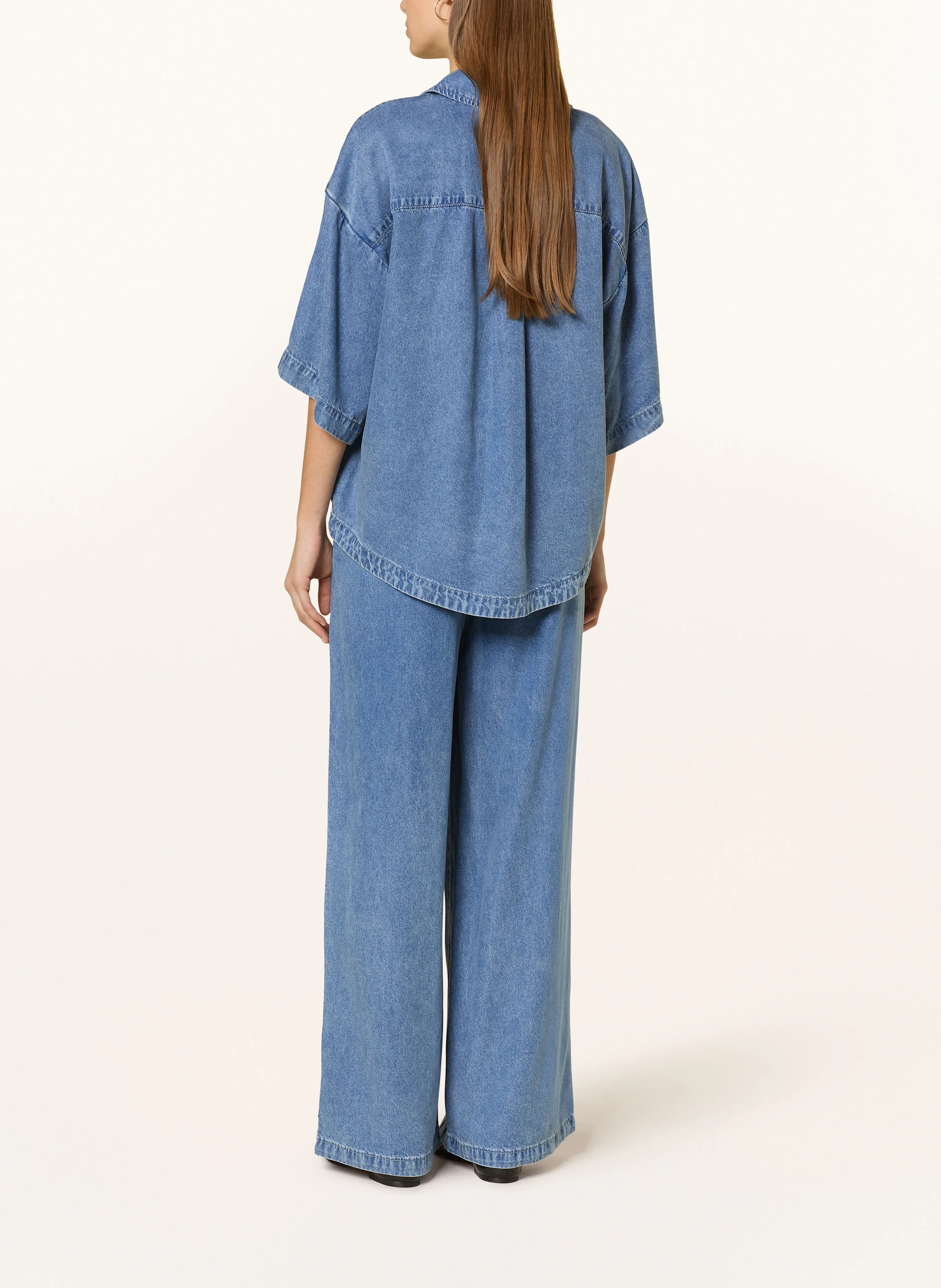 ELIAS RUMELIS Hemdbluse HILLI in Jeansoptik