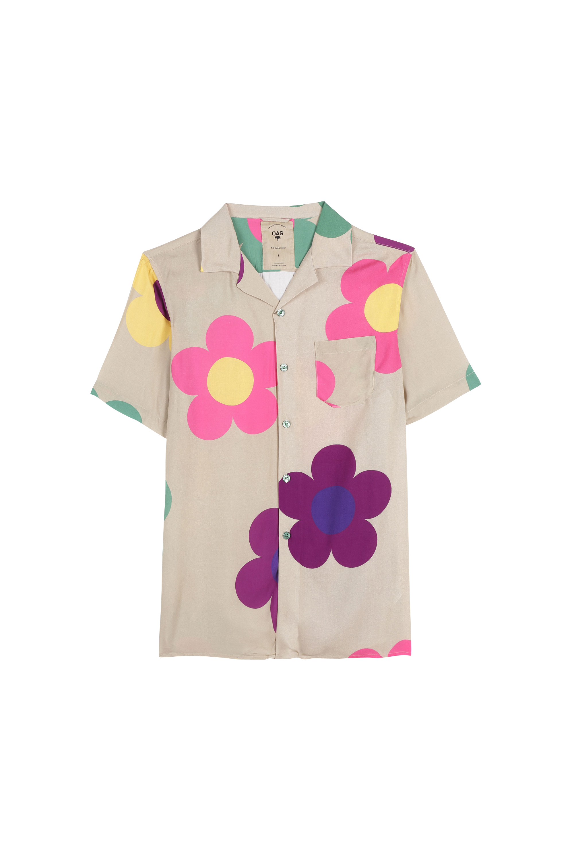 OAS COMPANY Chemise DAISY SHIRT Beige