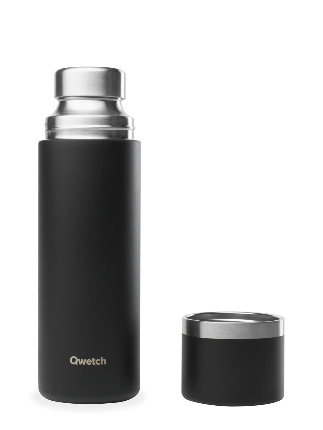 Thermo isotherme - Gobelet Matt Noir - Qwetch