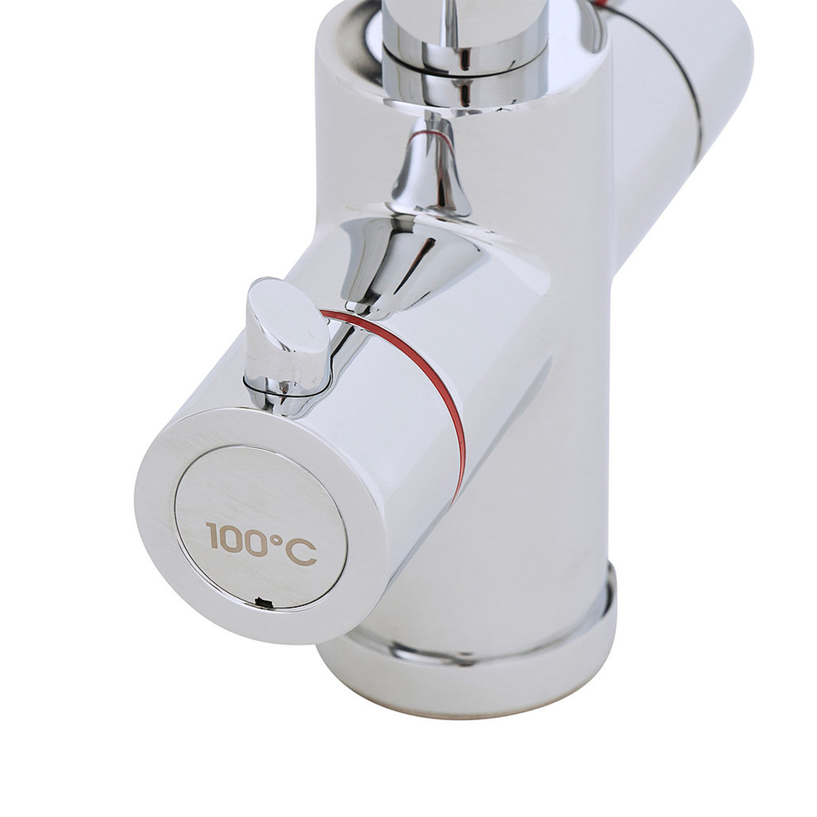 Kochendwasser-Armatur THERMOFLOW 100E - eckig - 5 Liter