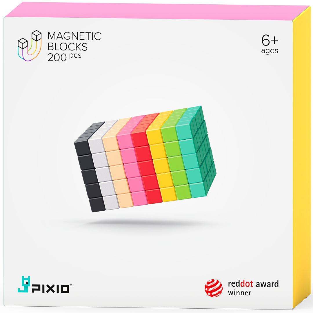 Pixio magnetische blokjes – 200st