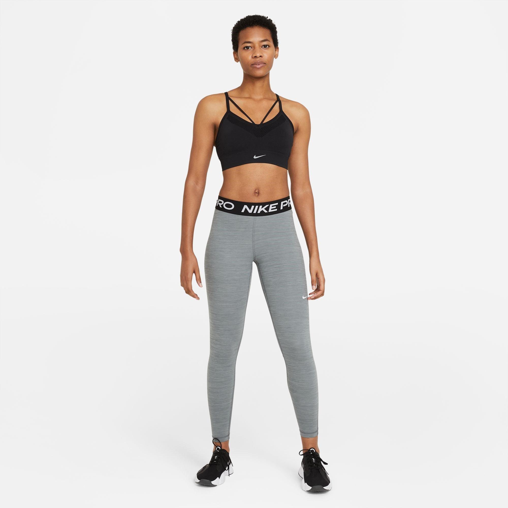 Nike Pro Womens Mid Rise Mesh Panelled Leggings