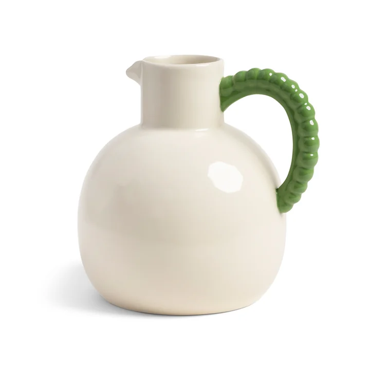 &klevering - Perle Karaffe, 2,5 L,  grün / creme